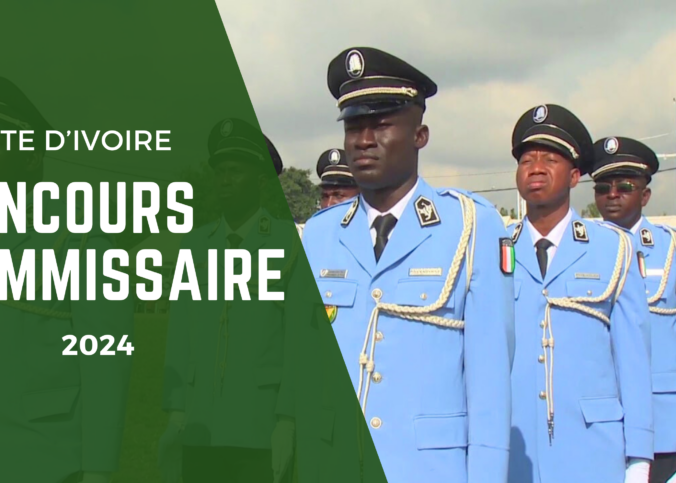 Concours de police 2024 : Commissaire de police - Côte d'Ivoire